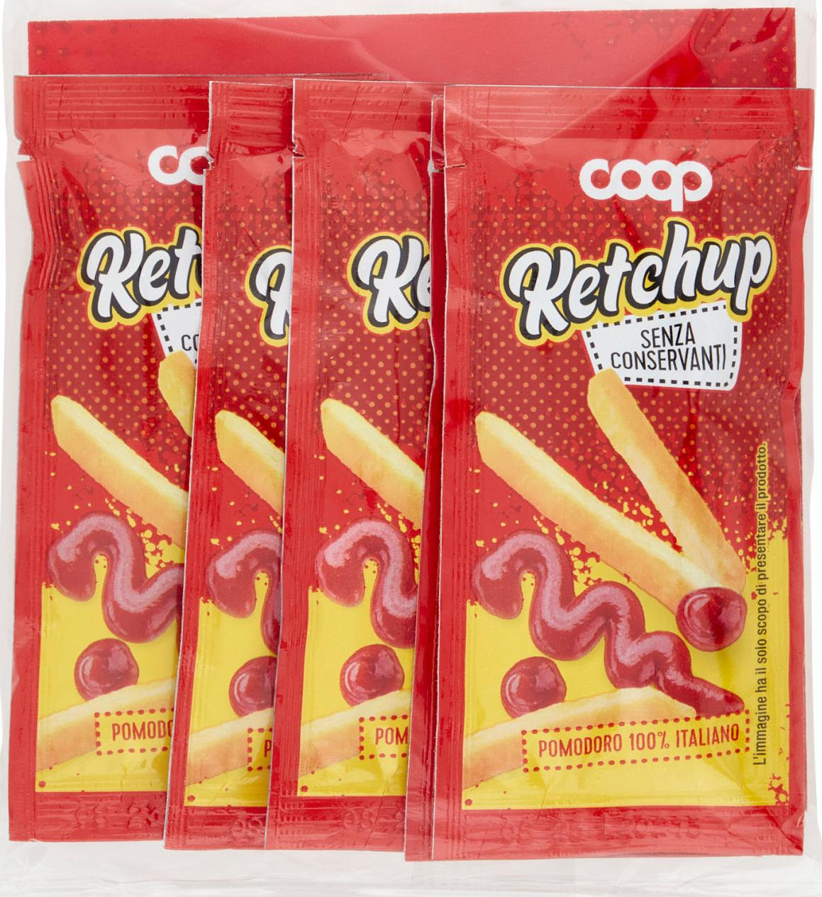 Ketchup coop in bustina monodose - 6xg12