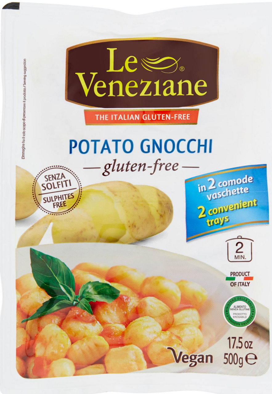 Gnocchi di patate s/g le veneziane scatola gr.500