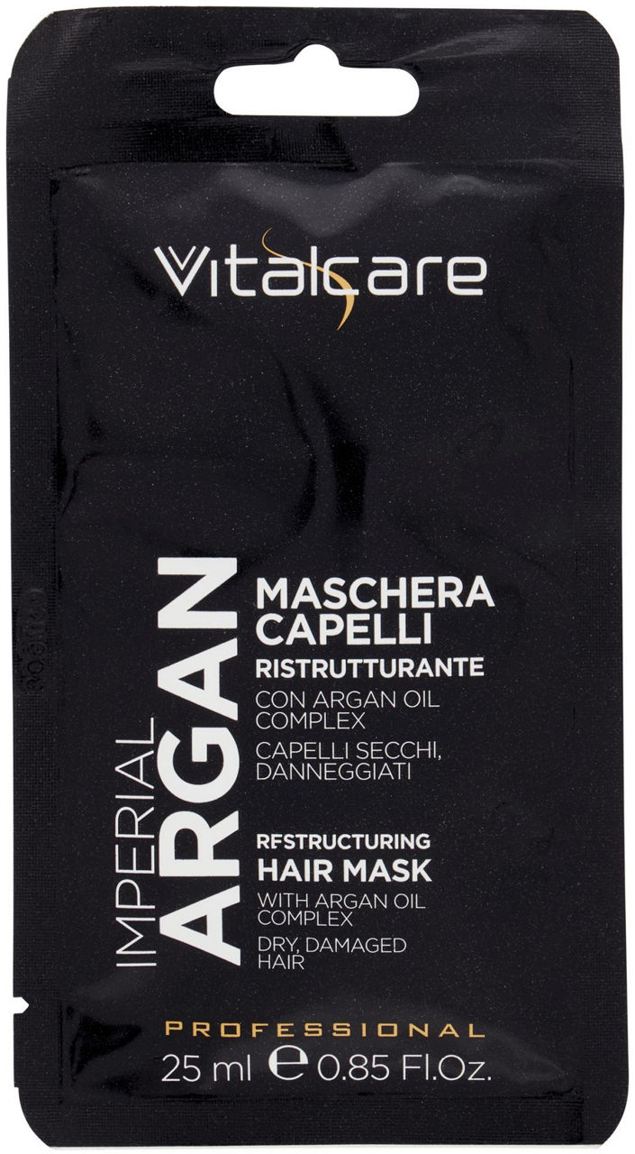 Maschera vital care luxury intesiva ristrutturante argan ml. 25