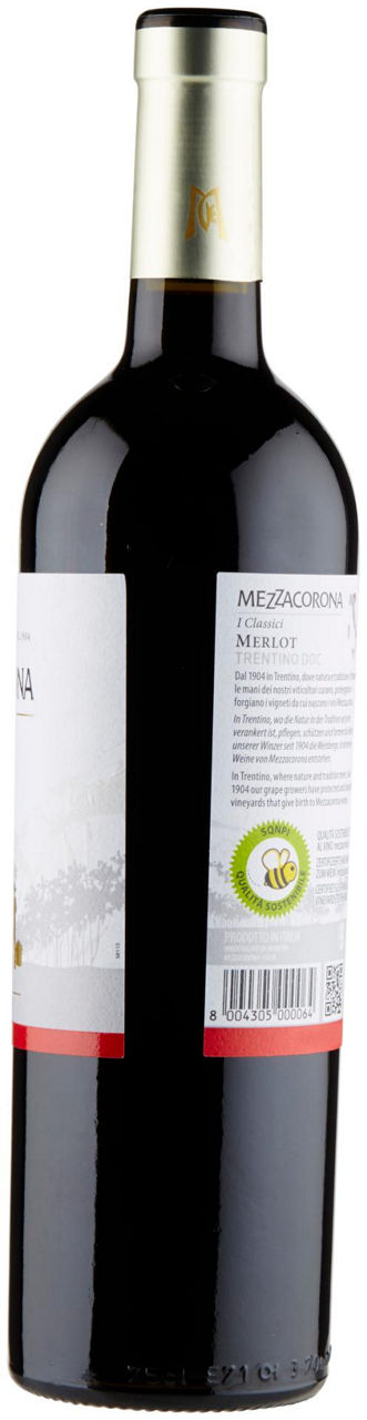 Vino rosso merlot trentino doc 750 ml - Immagine 31