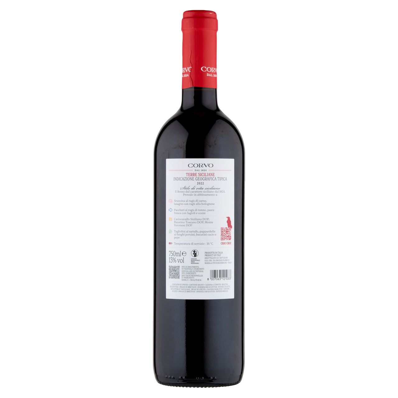 Vino rosso salaparuta terre sicilane igp 750 ml - Immagine 21