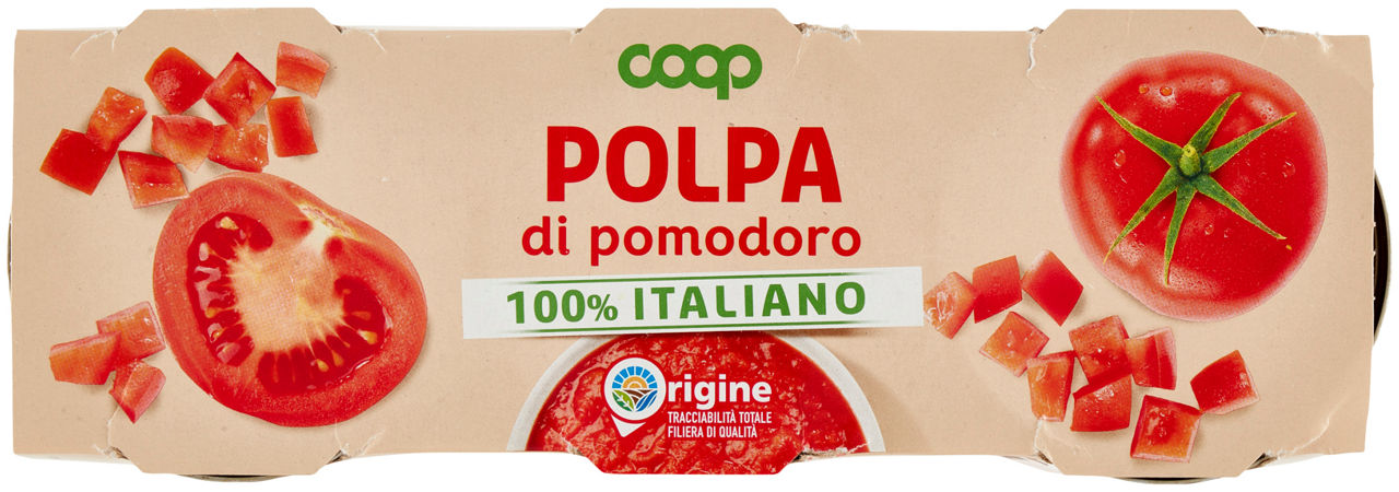 POLPA DI POMODORO ORIGINE COOP CLUSTER G.400X3 - 19