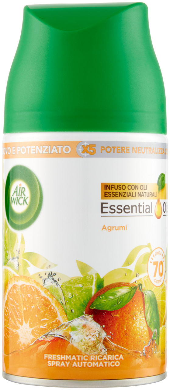 Ricarica per deodorante per ambiente automatico agrumi 250 ml - Immagine 01