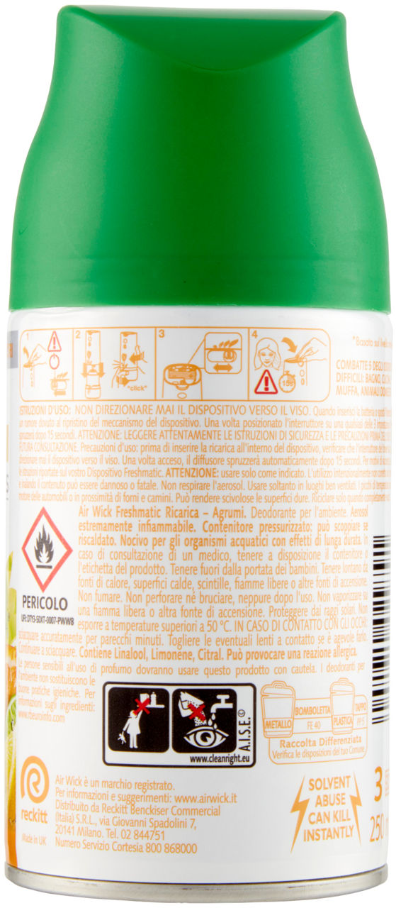 Ricarica per deodorante per ambiente automatico agrumi 250 ml - Immagine 21