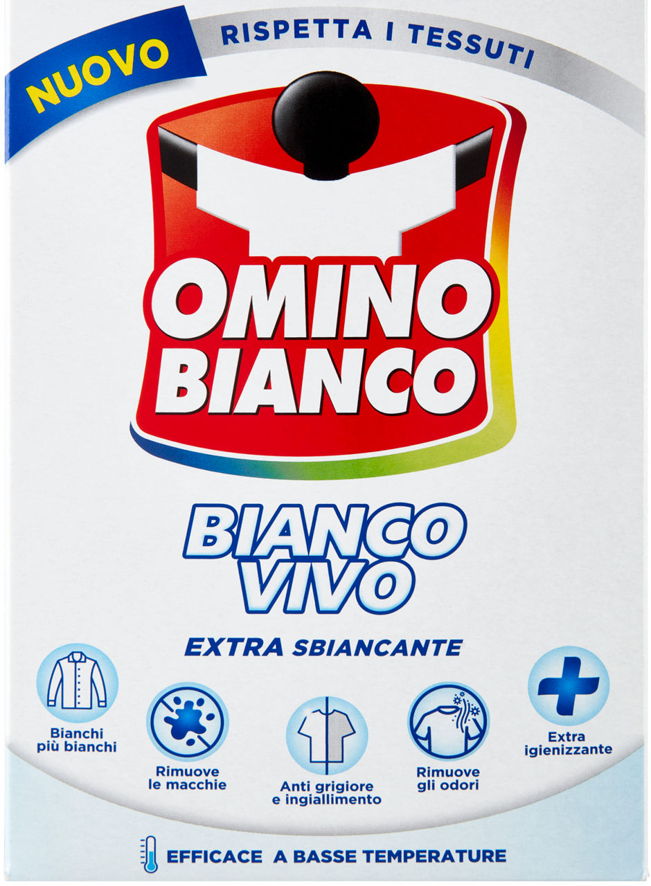 SBIANCANTE IN POLVERE BIANCO VIVO OMINO BIANCO G 500 - 0