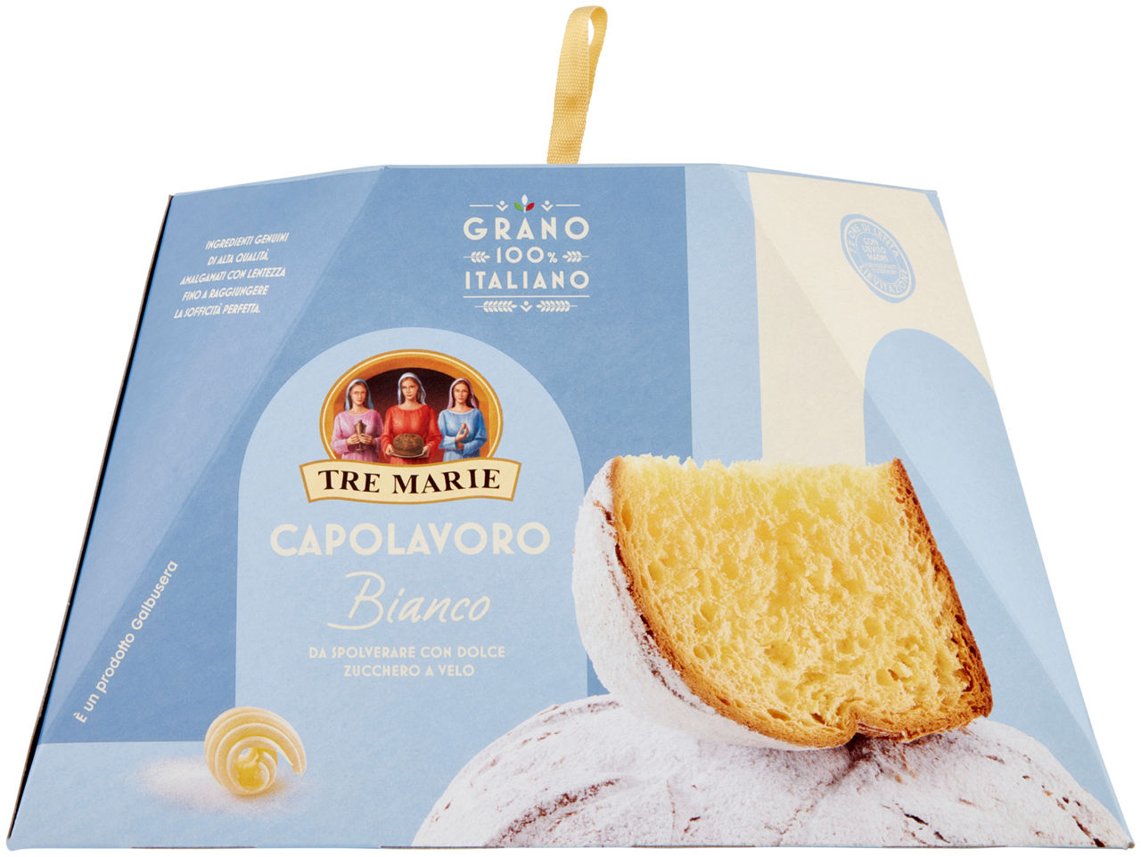 Capolavoro bianco tre marie scatola g 800