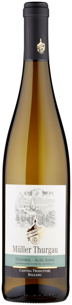 Vino bianco muller thurgau doc alto adige 750 ml