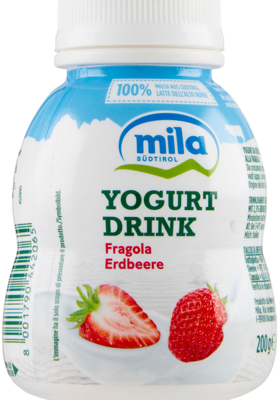 YOGURT DRINK MILA FRAGOLA BTG 200 G - 2