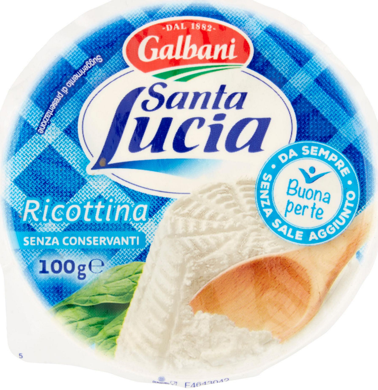 RICOTTA SANTA LUCIA GALBANI CIOTOLA 100G - 4