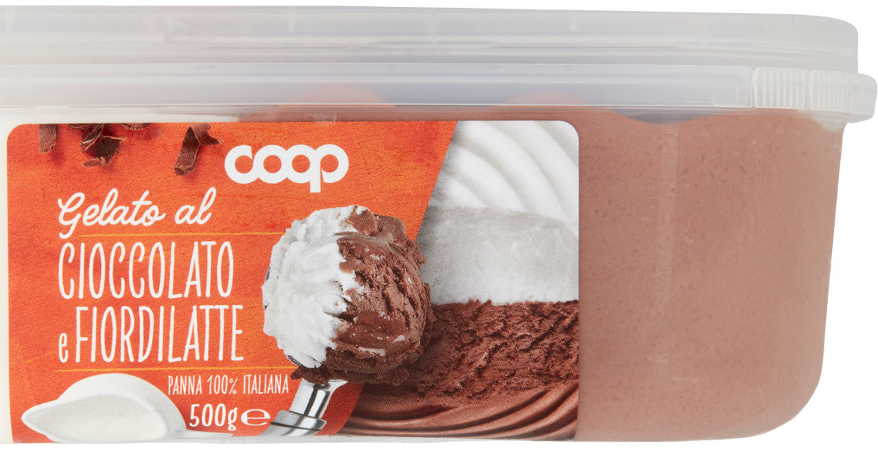 Gelato al cioccolato e fiordilatte 500 gr - Immagine 61