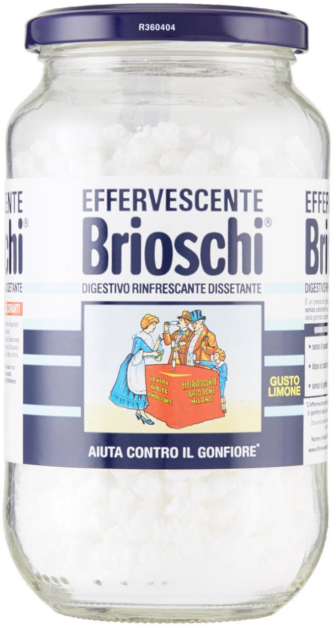 Effervescente brioschi low sodium vaso gr. 250