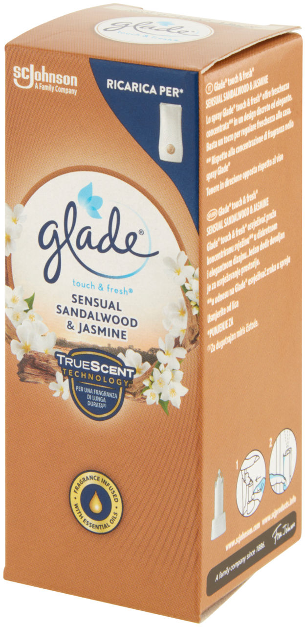 DEODORANTE AMB.RICARICA GLADE TOUCH&FRESH SANDALO/MUGHETTO/CLEAN LINEN ML 10 - Immagine 61