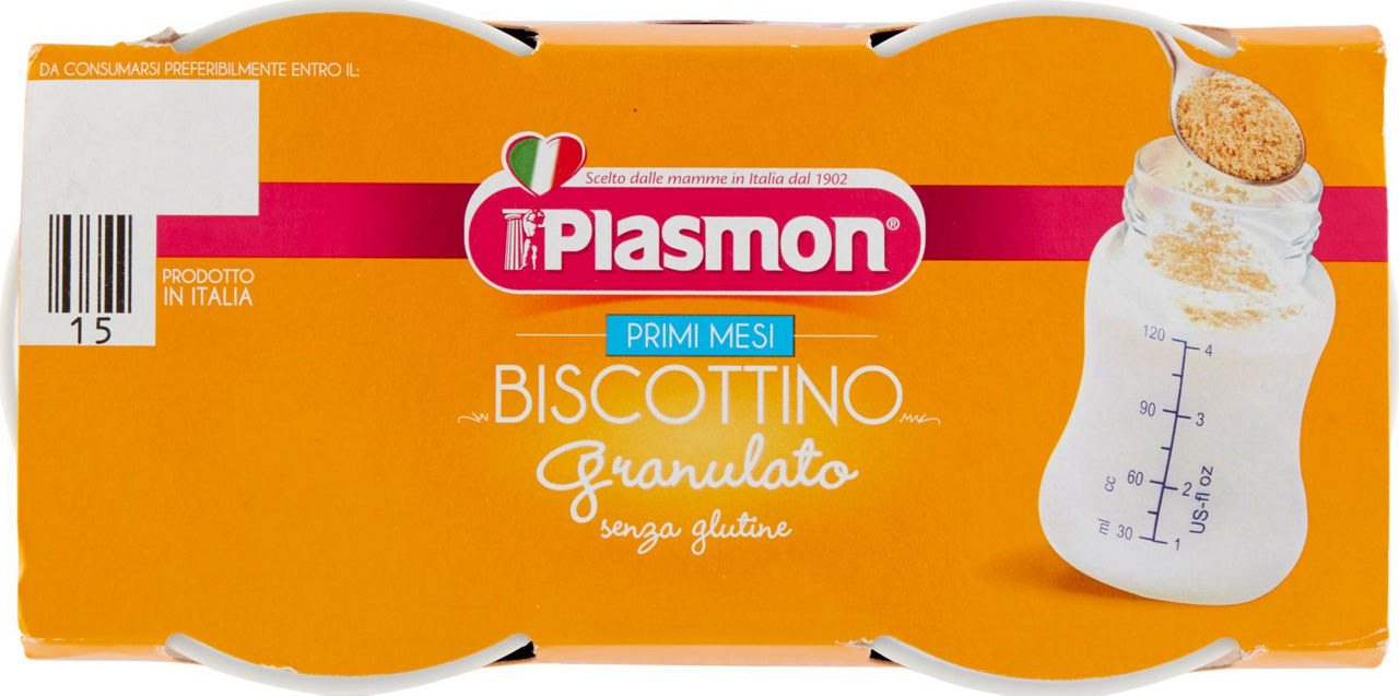 Primi Mesi Biscottino Granulato senza glutine 2 x 374 g - 4