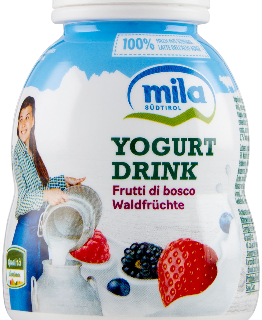 Yogurt drink mila frutti di bosco btg 200 g