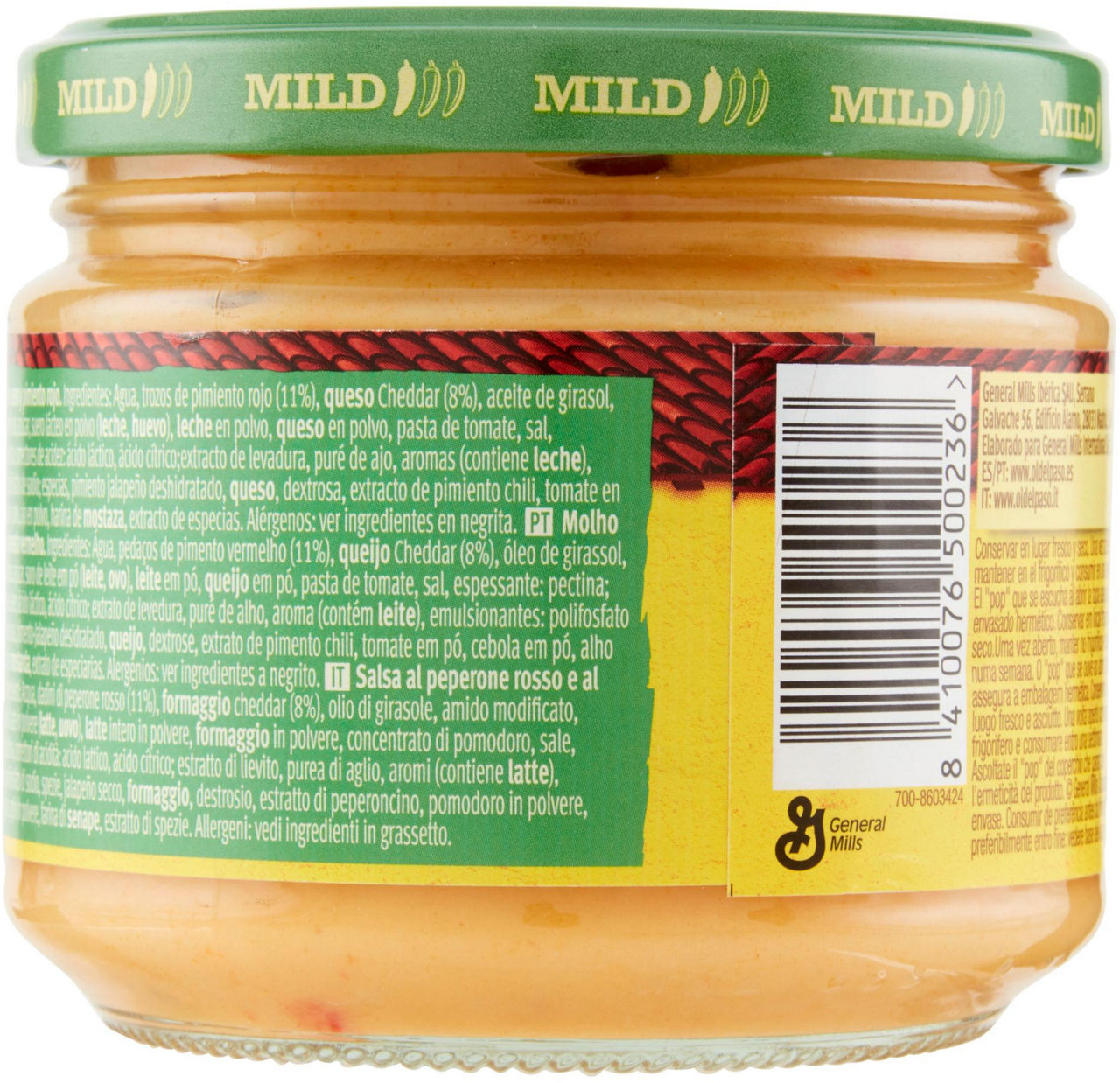 Salsa de queso mild 320 g - 2
