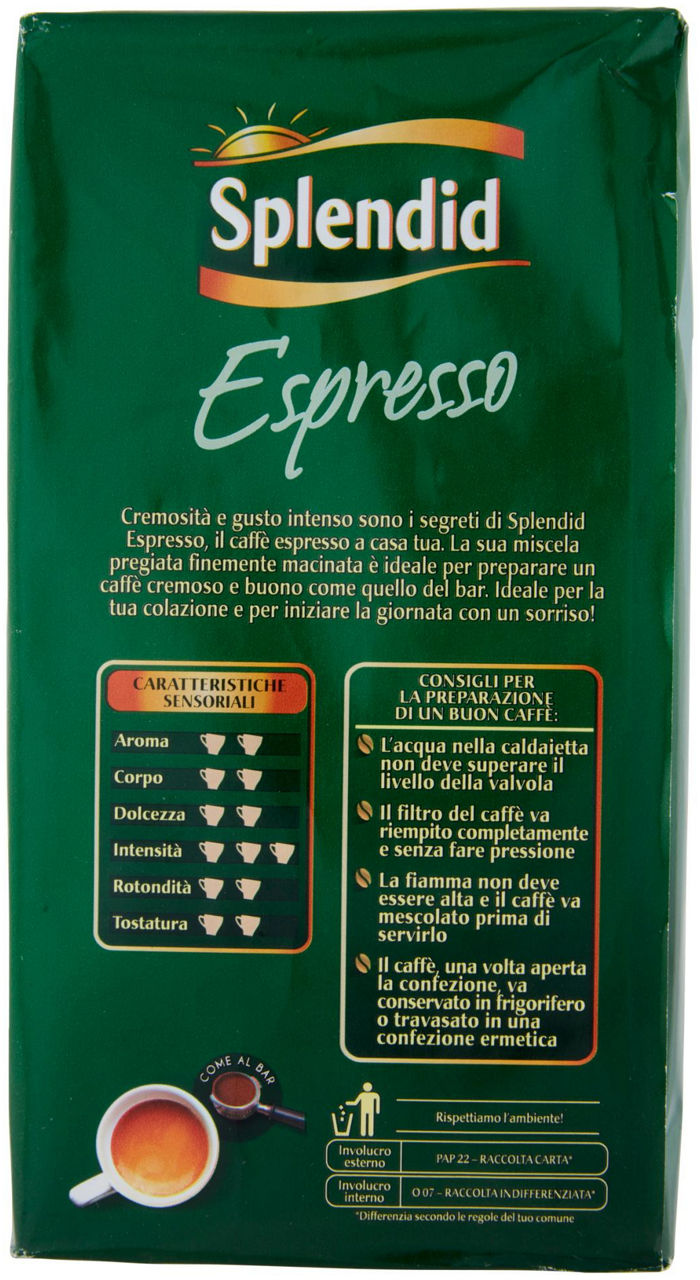 Caffe Splendid Espresso 500 g - 2