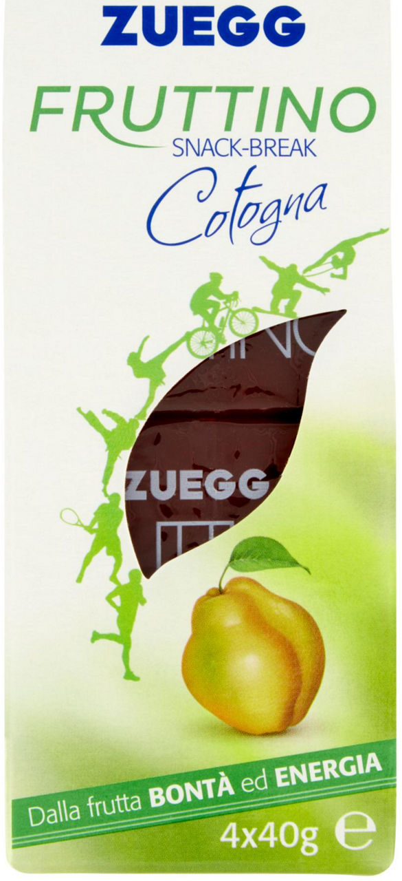 Merendina zuegg di cotogna (fruttino) gr. 40 x 4
