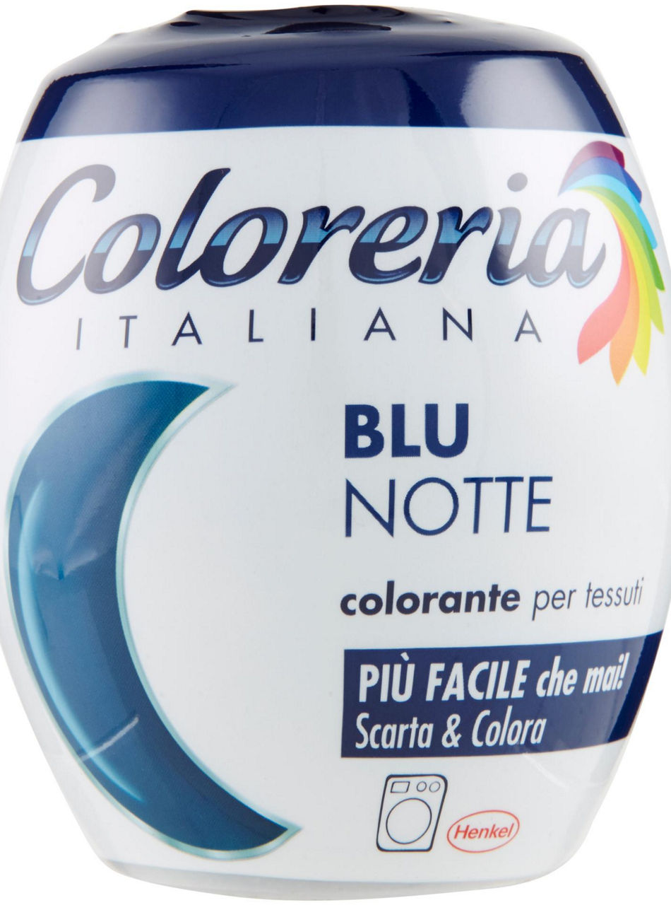 Colorante per tessuti grey coloreria blu notte gr 350