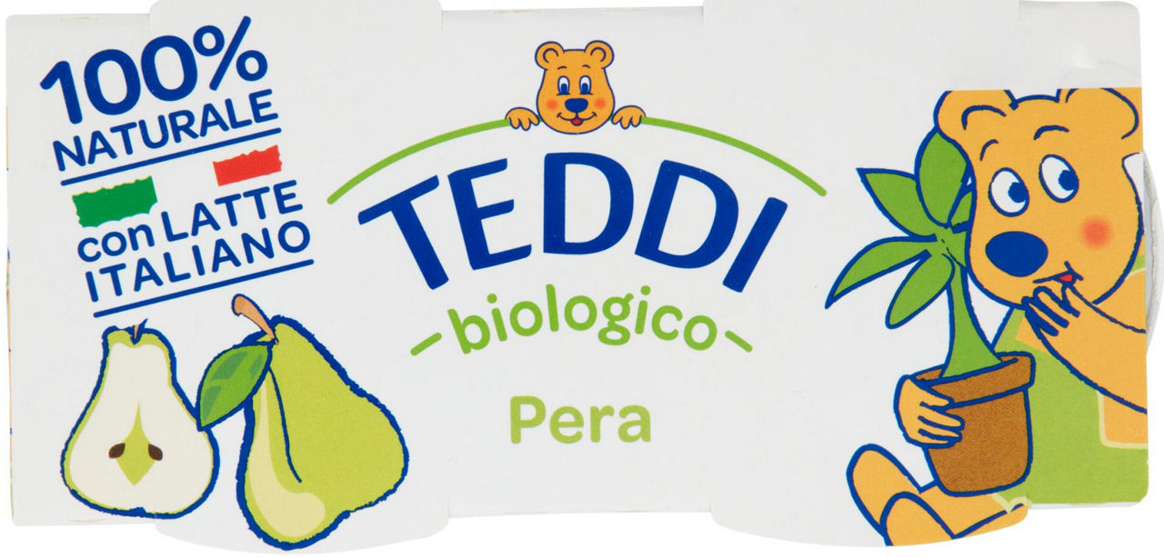 YOGURT TEDDI BIO FATT SCALDASOLE PERA 2X115 G - 4