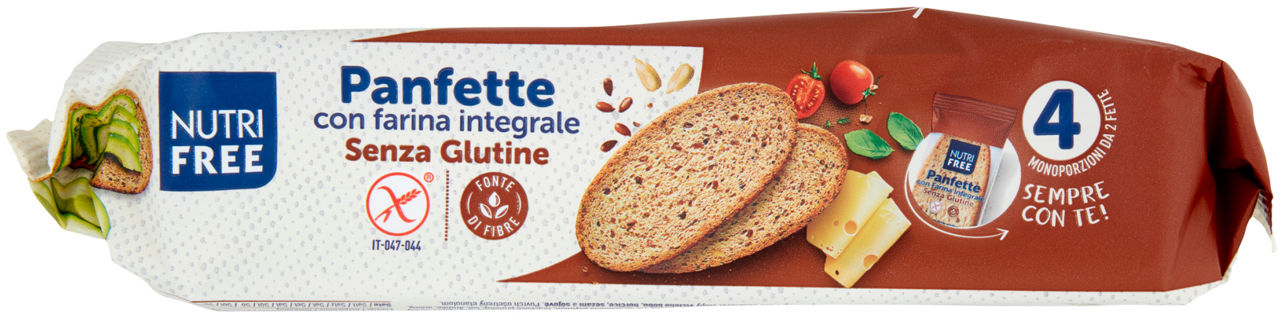 PANFETTE INTEGRALE PANCASERECCIO S/GLUTINE NUTRIFREE BUSTA G 340 - 5