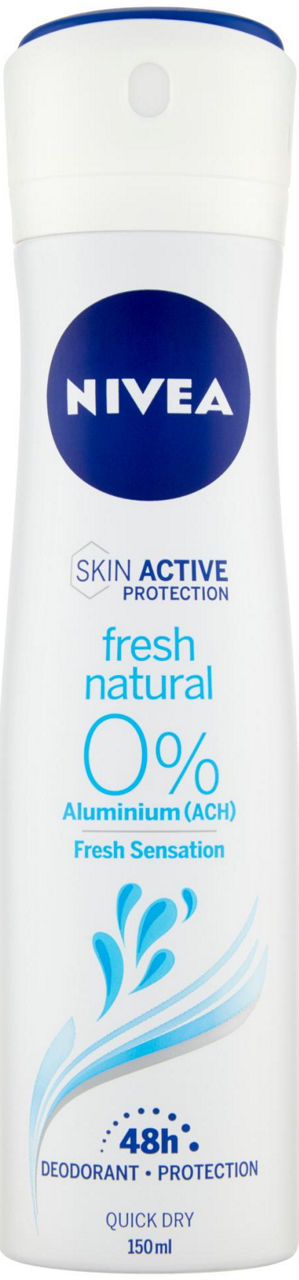 Deodorante fresh natural nivea spray ml.150
