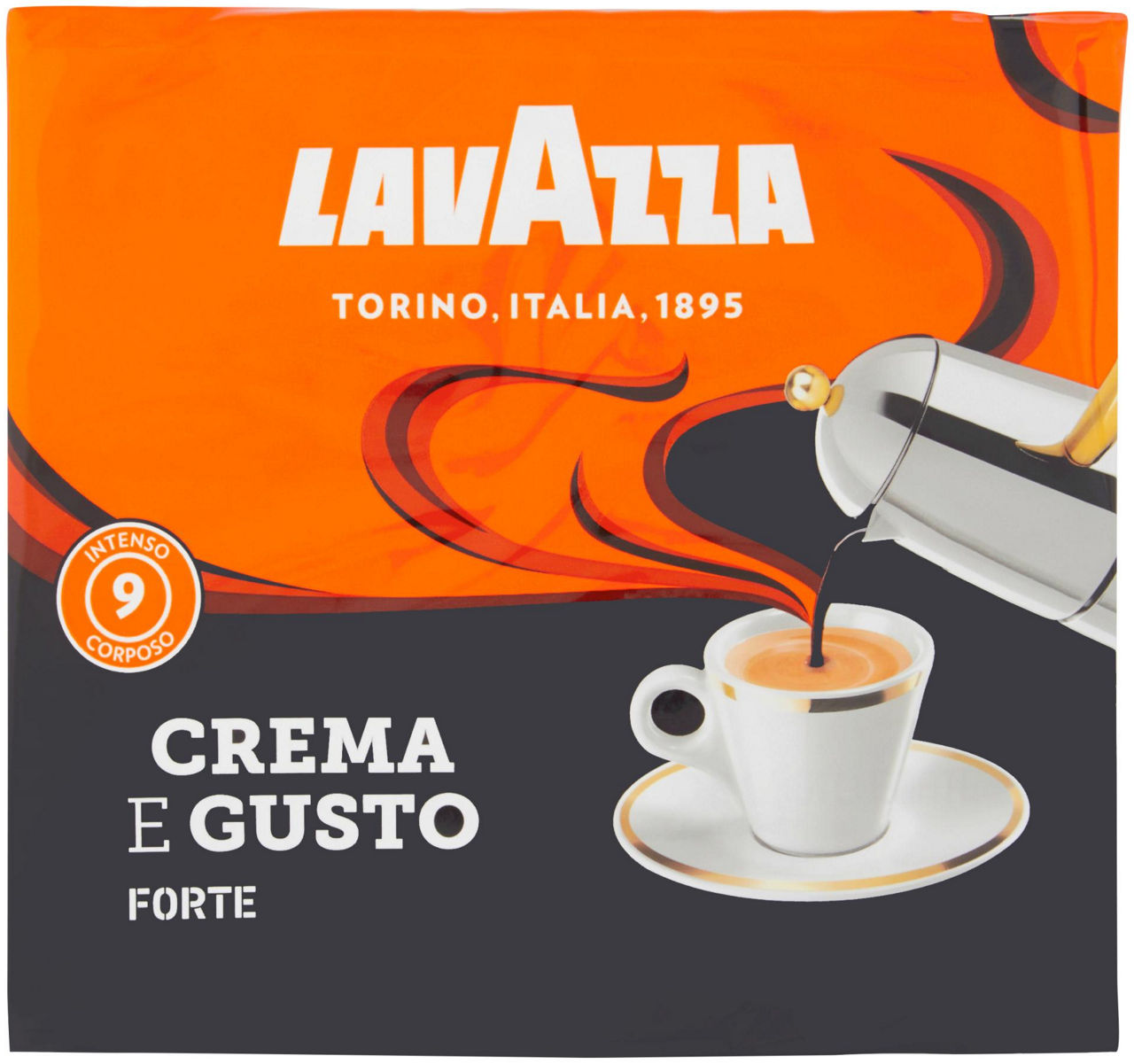 CAFFE' LAVAZZA CREMA & GUSTO FORTE MAC.GR.250X2 - 0