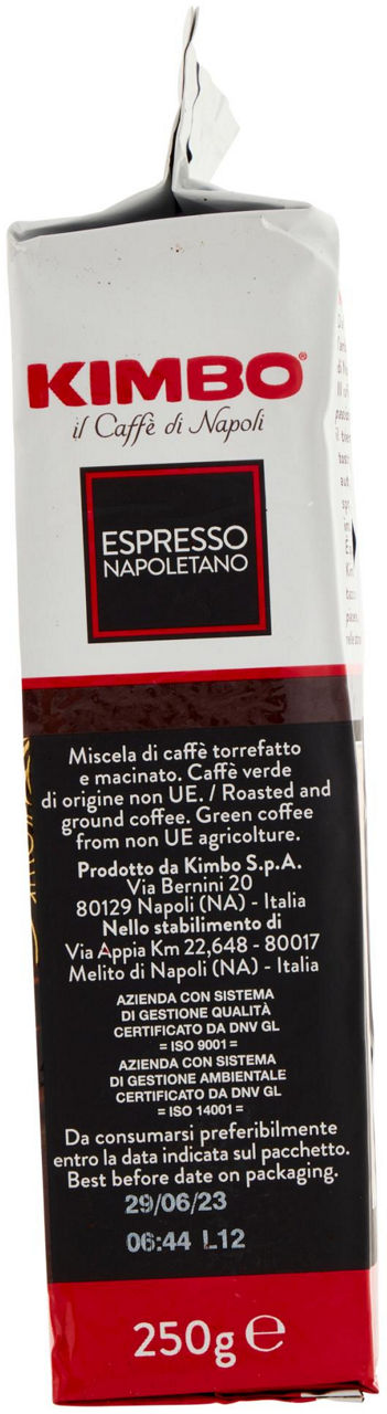 CAFFE' KIMBO ESP. NAPOLETANO MAC. INC. GR.250 - 3