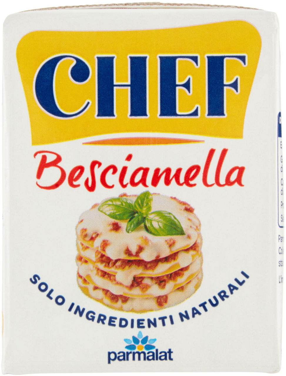 Besciamella chef parmalat brick 200 ml