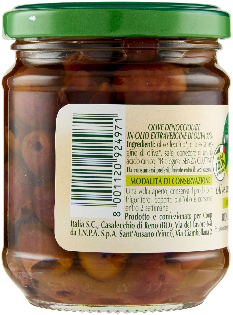 olive denocciolate Leccino Biologiche Vivi Verde 180 g - 1