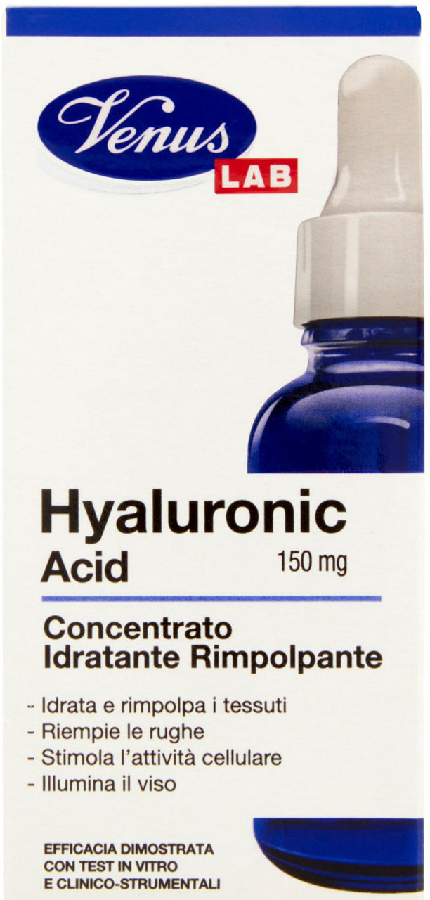 Hyaluronic acid concentrato idratante rimpolpante venus ml 30