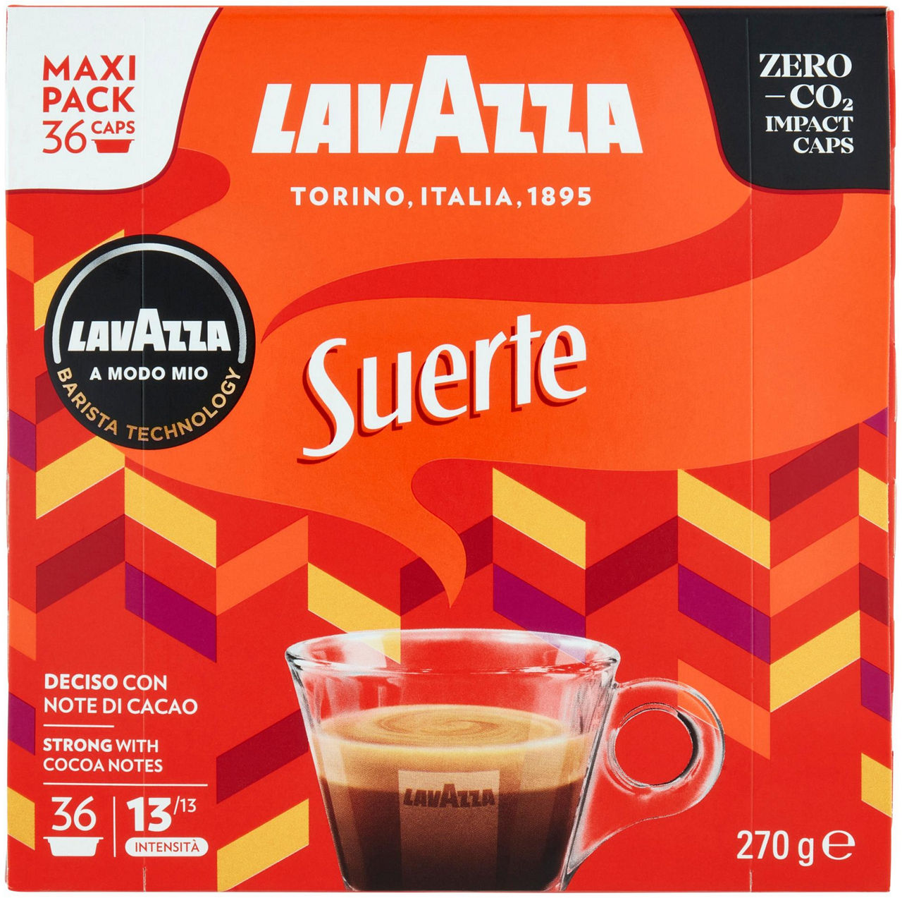 CAFFE' SUERTE A MODO MIO LAVAZZA 36CAPS G 270 - 0