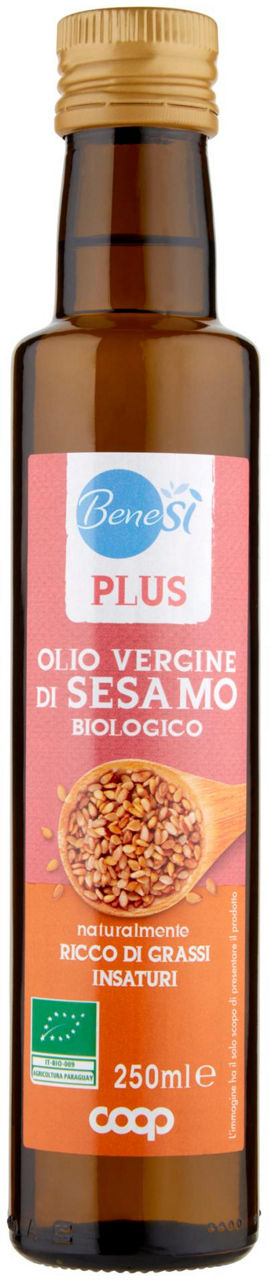 olio di semi di sesamo biologico 250 ml - 0