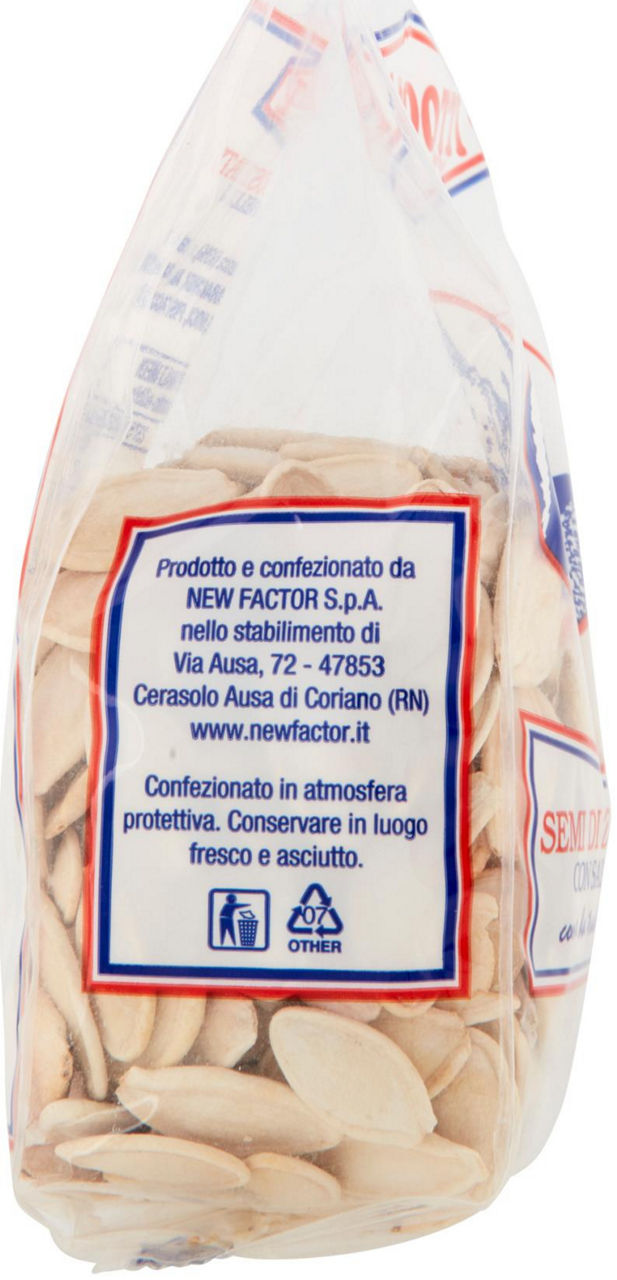 Semi di Zucca Tostati con Sale a Granelli 125 g - 1