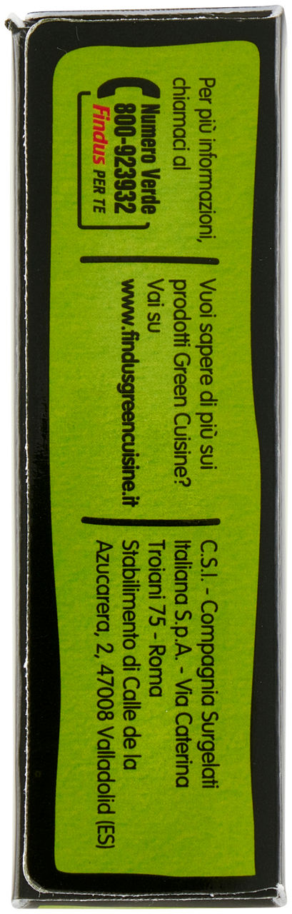 BURGER VEGETALI FINDUS GREEN CUISINE CARTONE G 200 - 1