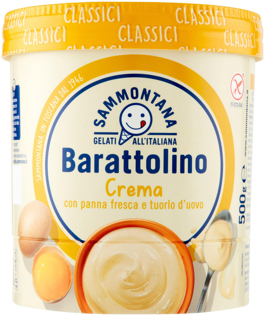 BARATTOLINO CLASSICO CREMA SAMMONTANA G 500 - 0