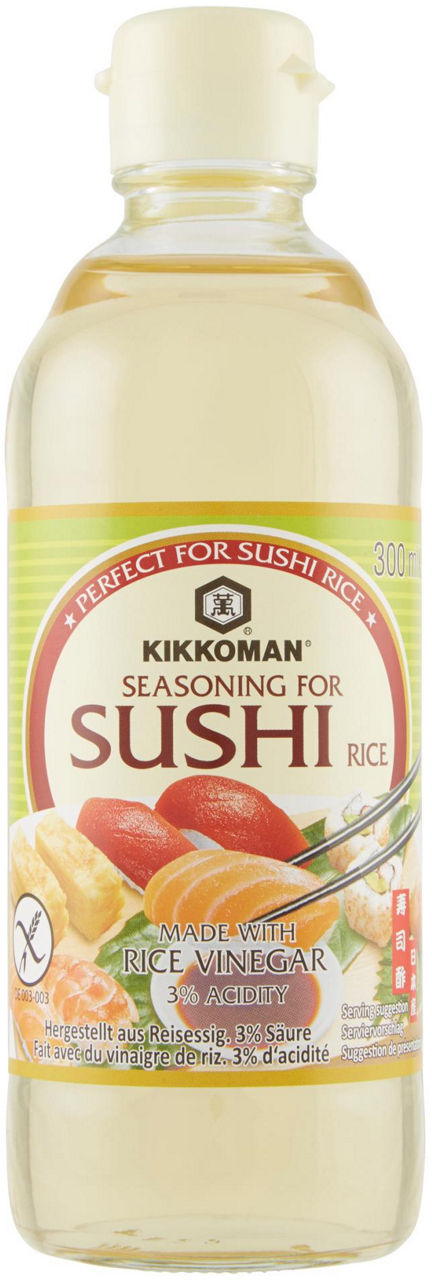 Condimento per sushi kikkoman bottiglia ml.300