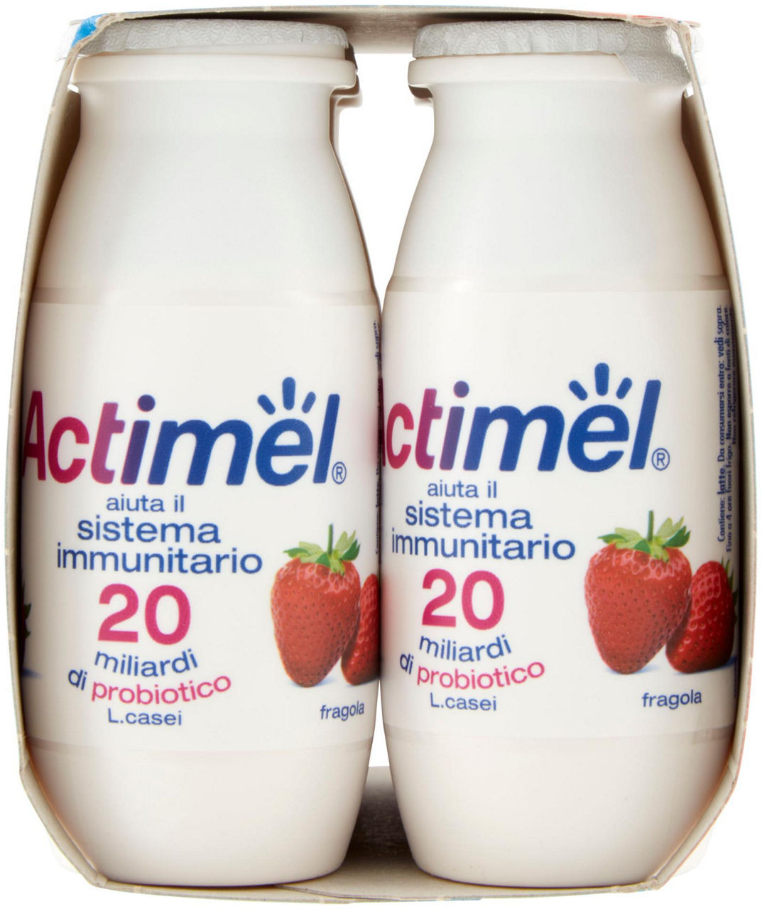 ACTIMEL DANONE FRAGOLA 6X100 G - 1