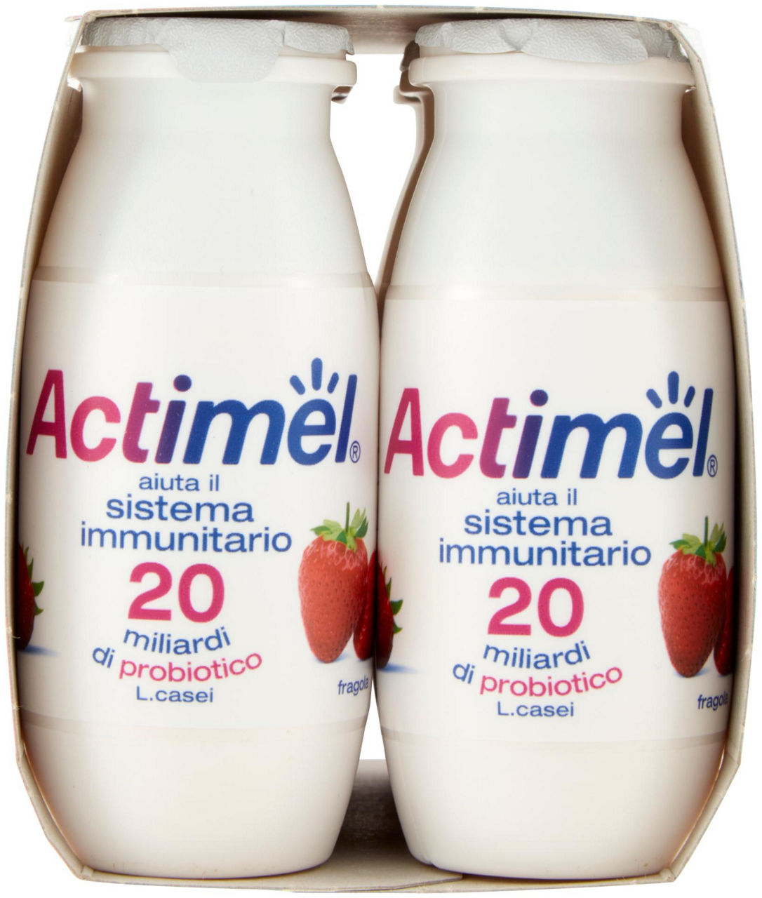 ACTIMEL DANONE FRAGOLA 6X100 G - 3