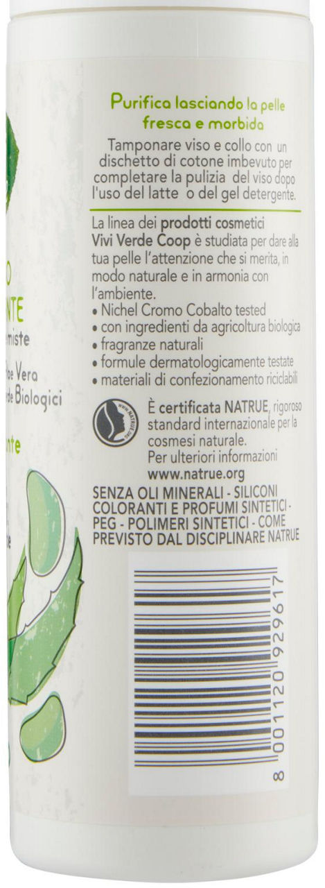 Tonico Purificante pelli normali e miste Vivi Verde 200 ml - 3