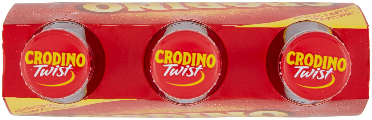 CRODINO TWIST FRUTTI ROSSI CLUSTER ML 175 X 3 - 4