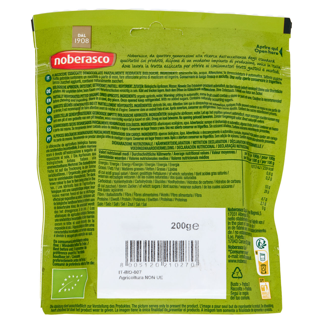 Albicocche bio denocciolate 200 gr - Immagine 21