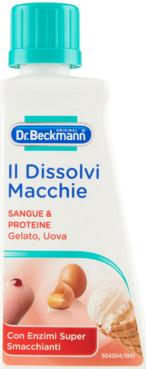 Dissolvi macchie - sangue e proteine dr.beckmann flacone ml 50