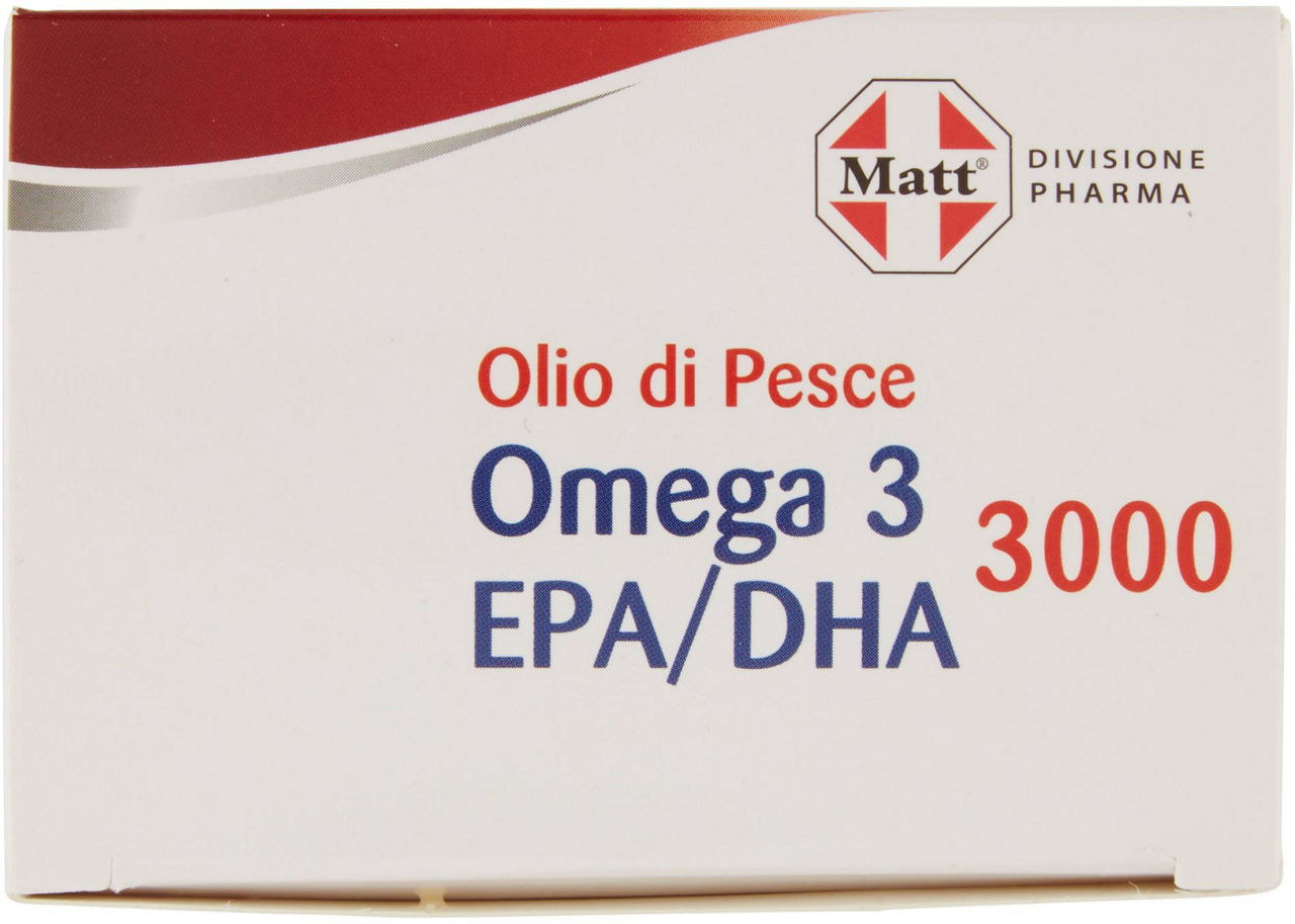 INTEGRATORE OMEGA 3 EPA/DHA 3000 MATT & DIET PHARMA SCATOLA GR 76,5 - 4