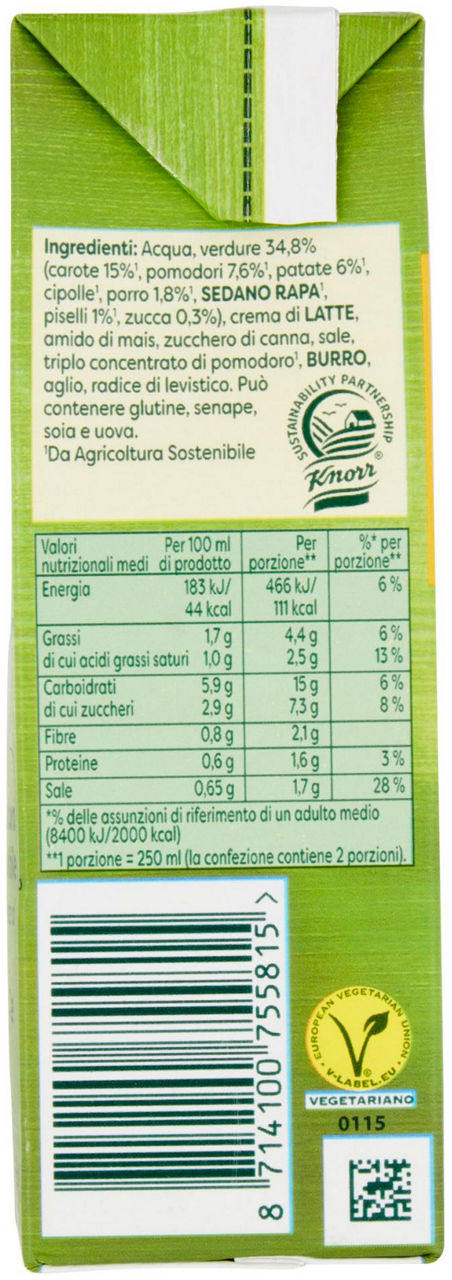 VELLUTATA DI VERDURE DOLCI KNORR BRICK ML.500 - Immagine 11