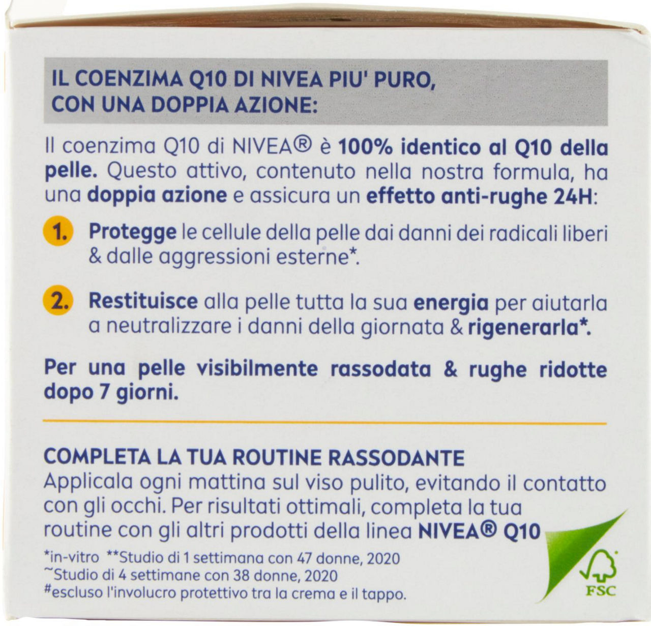 CREMA VISO GIORNO NIVEA ANTIRUGHE SPF15 Q10 POWER ML.50 - Immagine 31