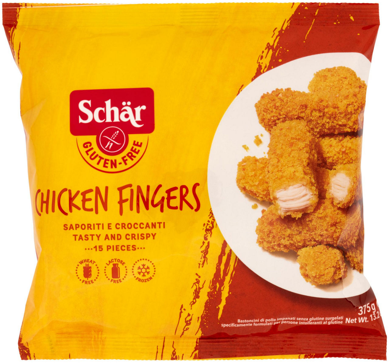Chicken fingers senza glutine schar sacchetto g 375