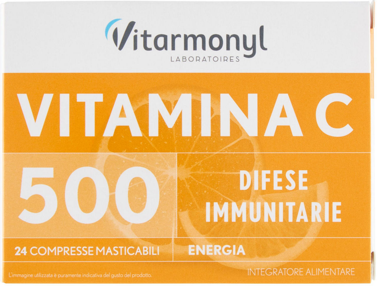 Vitamina c 500 mg - 24 compresse vitarmonyl g 60