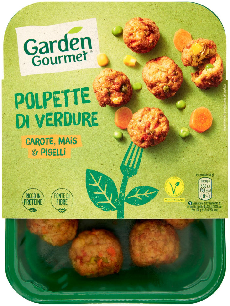 Polpette con verdure garden gourmet g 200