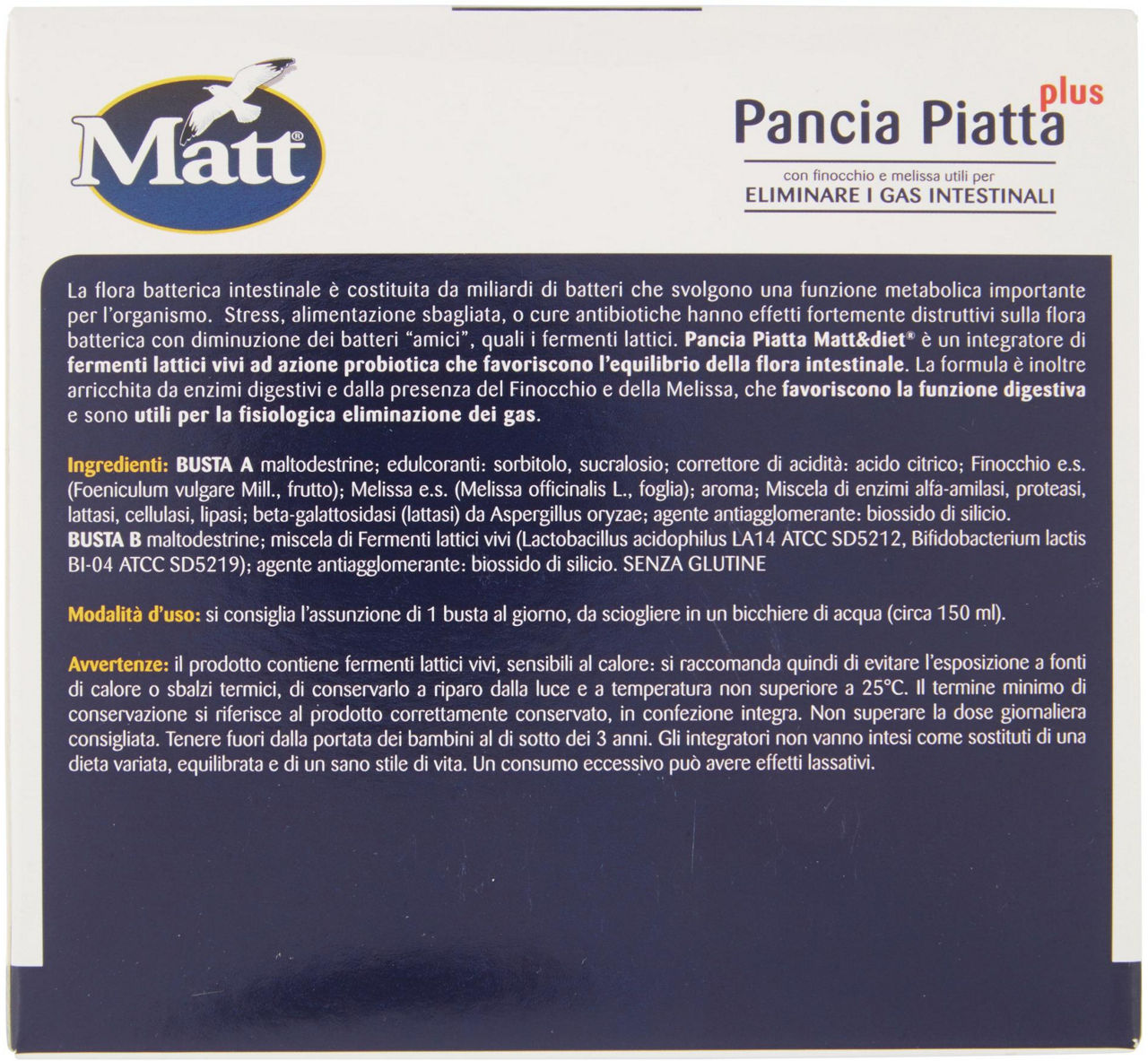 PANCIA PIATTA PLUS MATT GR. 51,6 - 4