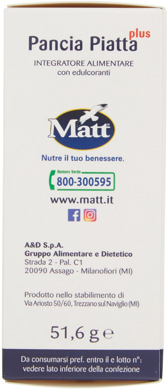 PANCIA PIATTA PLUS MATT GR. 51,6 - 6